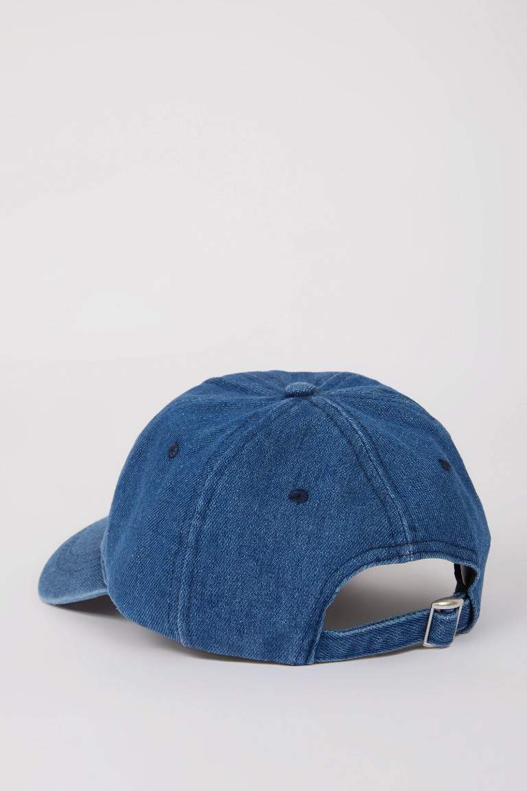 Casquette en jean pour femme