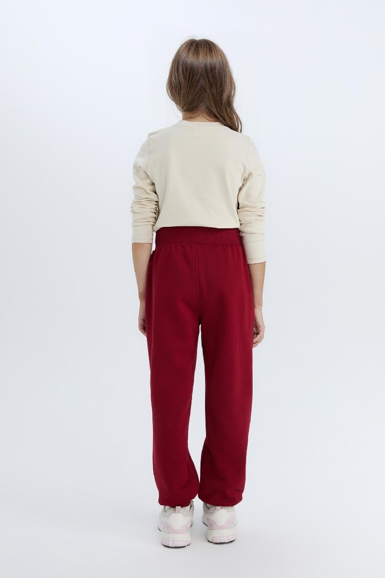 Pantalon Jogging basique avec poches pour fille