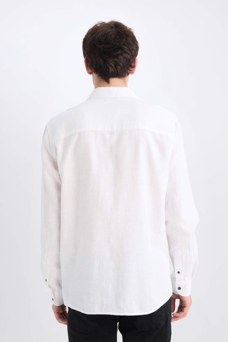 Regular Fit Cotton Long Sleeve Shirt