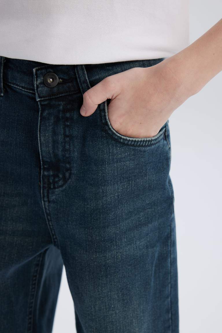 Pantalon Jean droit pour garçon