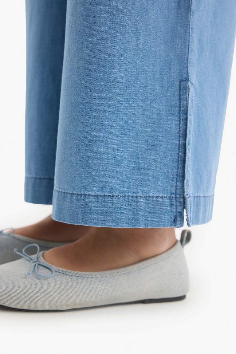 Girl Culotte Wide Leg Jeans