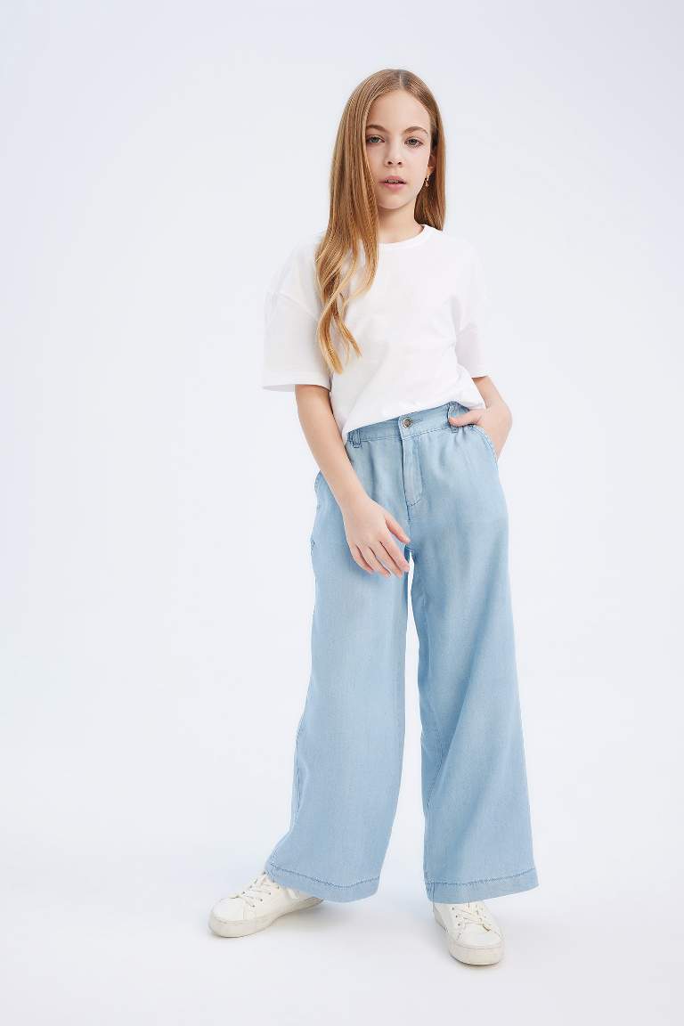 Girl Wide Leg Jeans