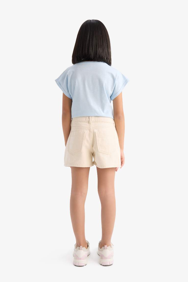 Girl Gabardine Shorts