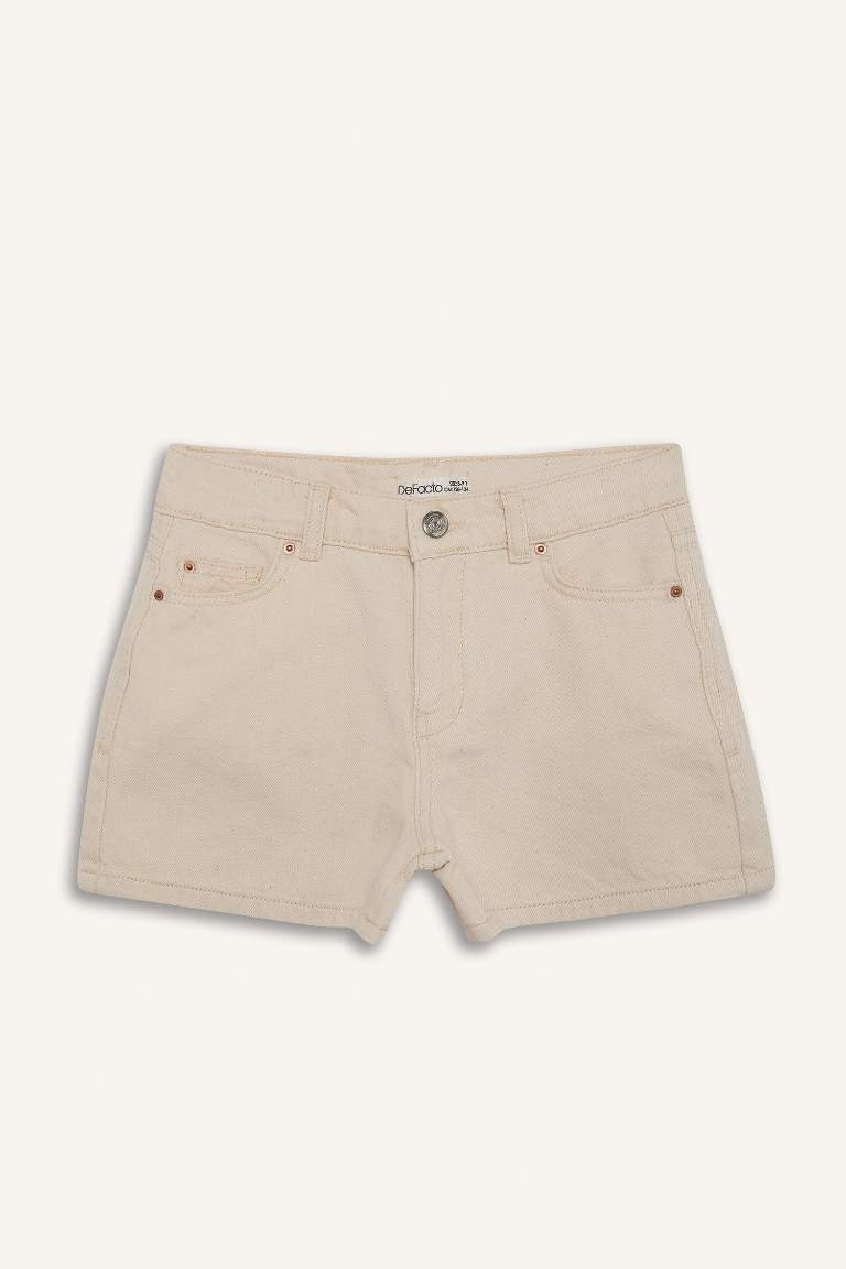 Girl Gabardine Shorts