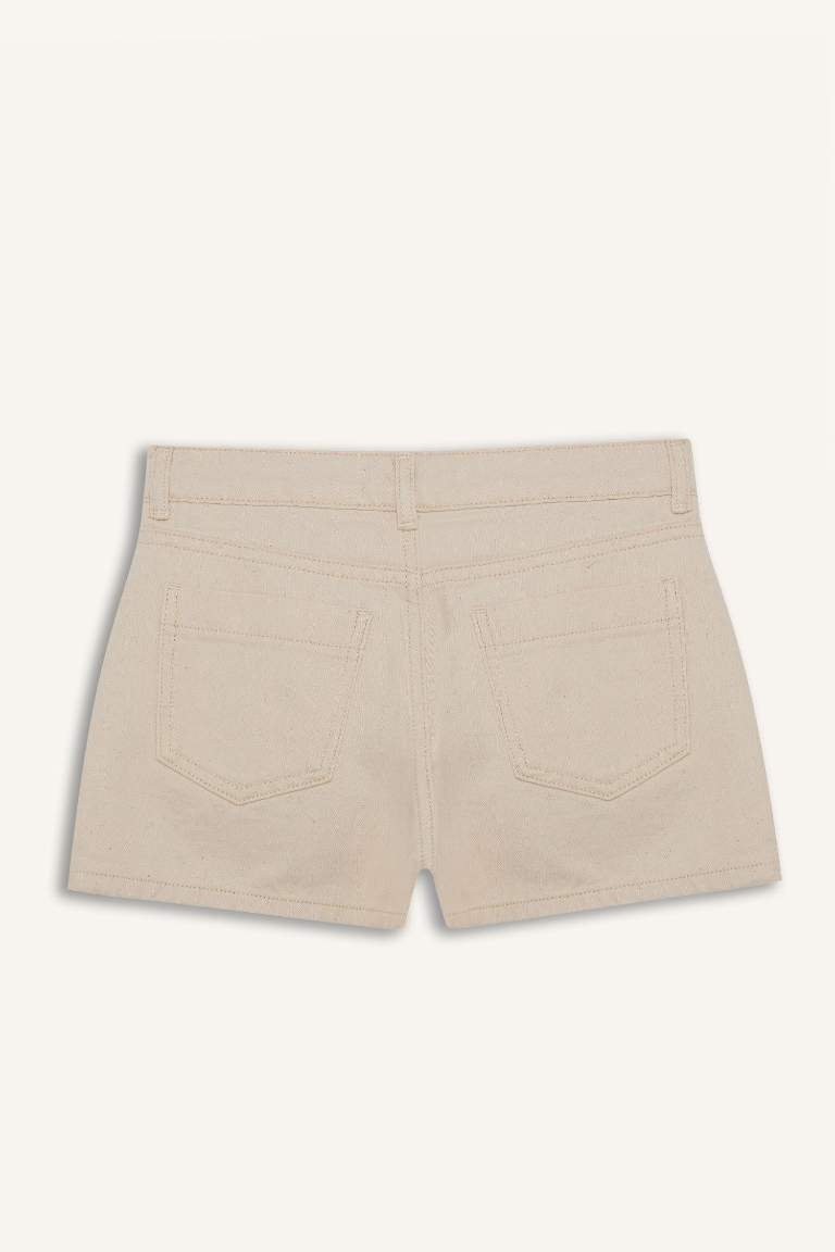 Girl Gabardine Shorts