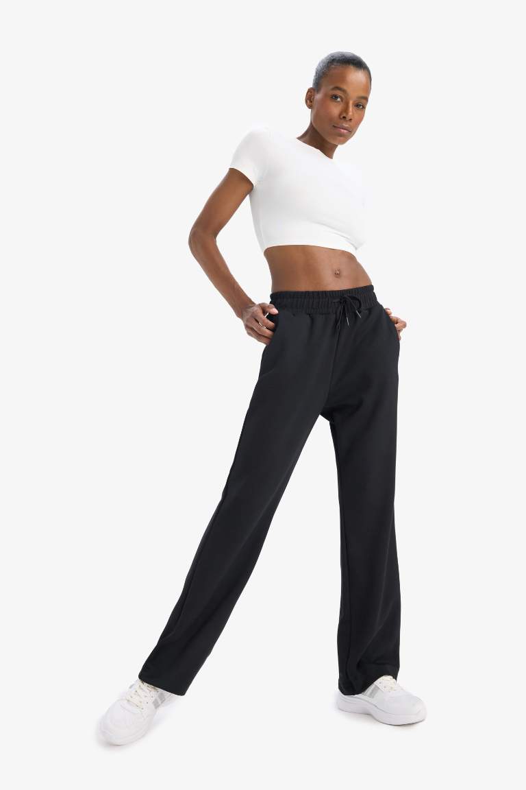 DeFactoFit Straight Fit Standard Length Modal Trousers