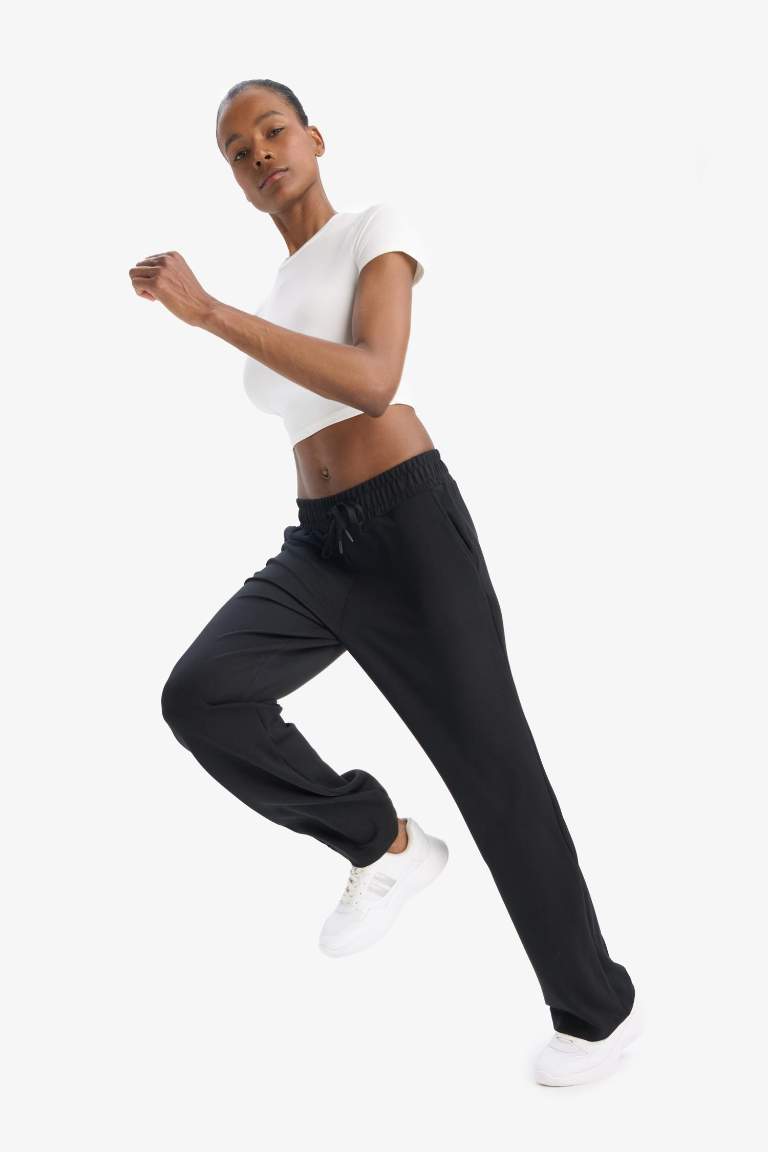 Спортивные брюки DeFactoFit Straight Fit из модала стандартной длины