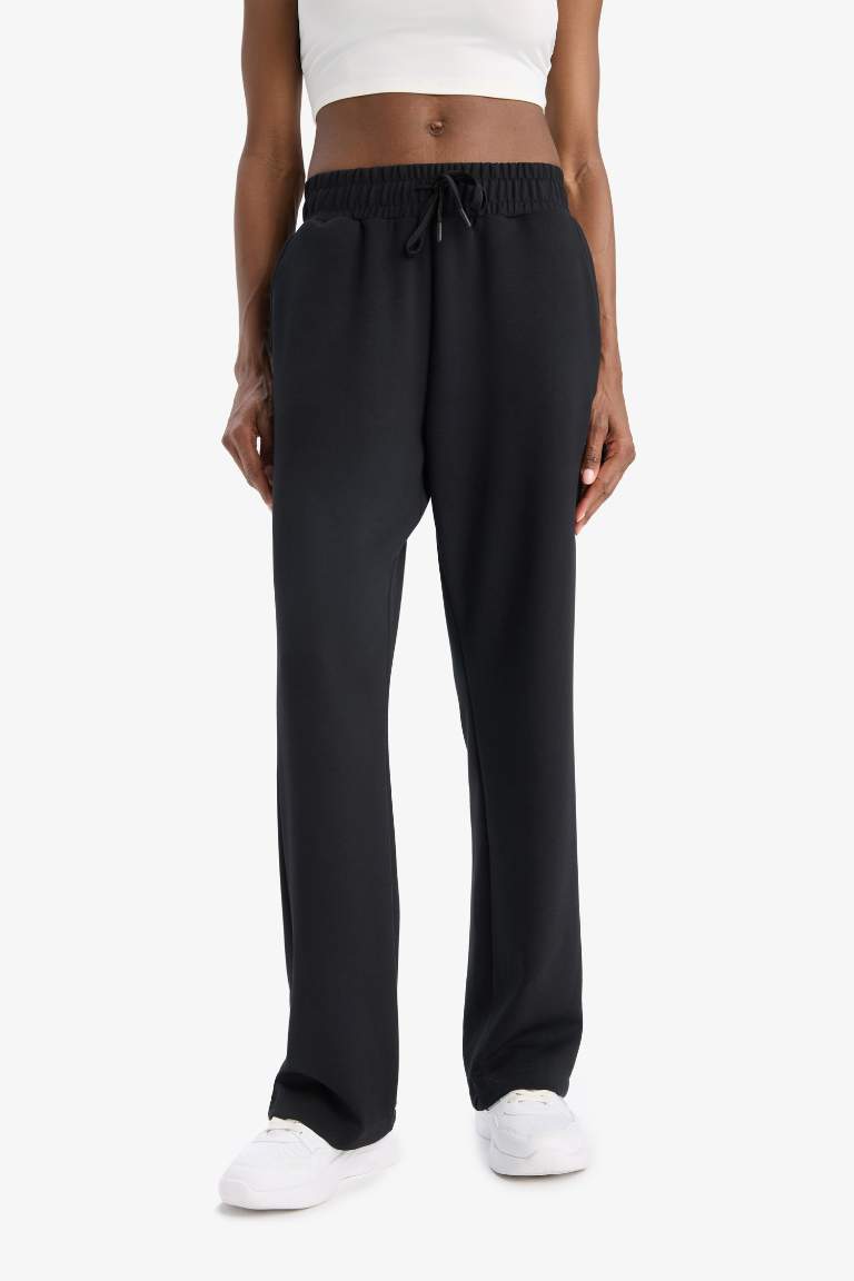 DeFactoFit Straight Fit Standard Length Modal Trousers