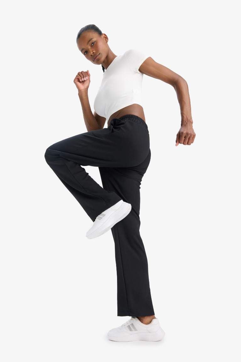 Спортивные брюки DeFactoFit Straight Fit из модала стандартной длины