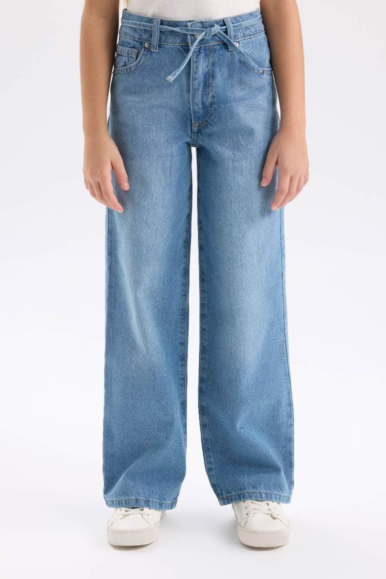 Girl Wide Leg Leg Jeans