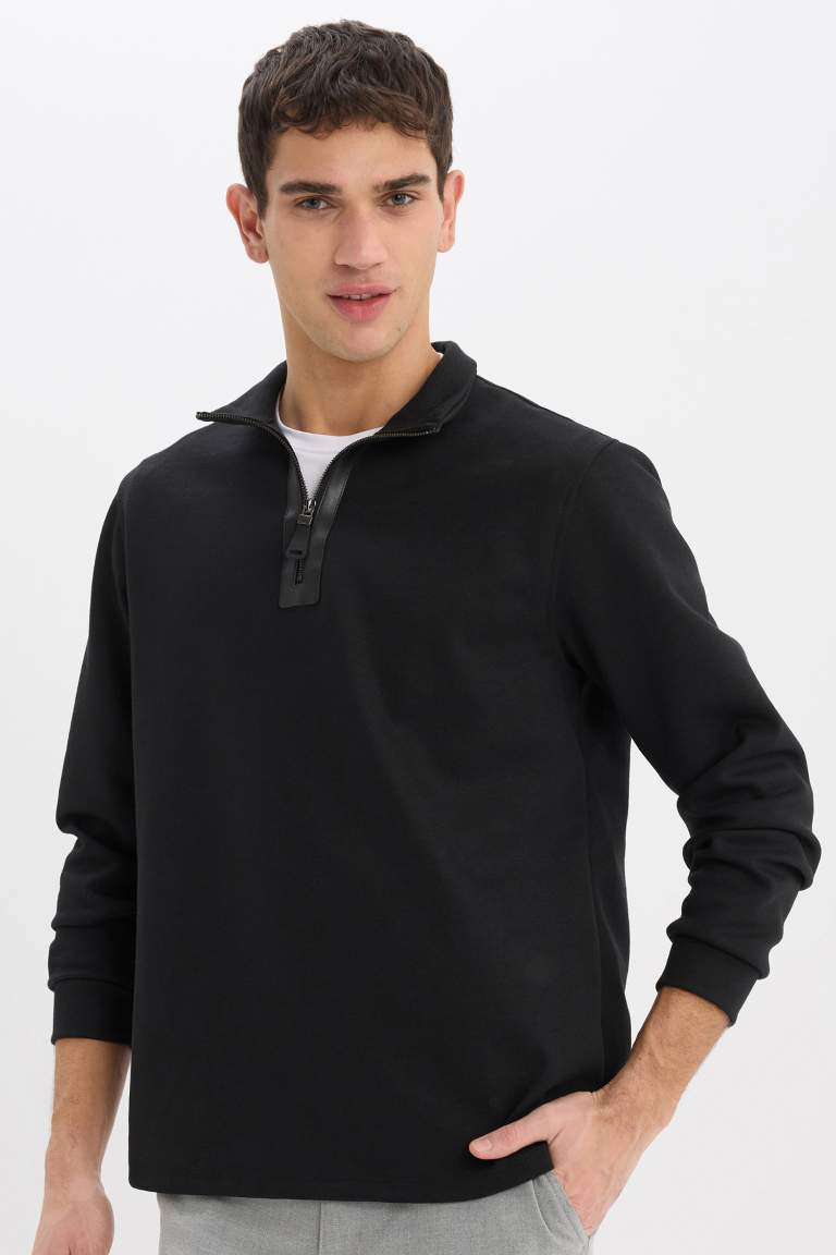 Regular Fit Long Sleeve Sweatshirt