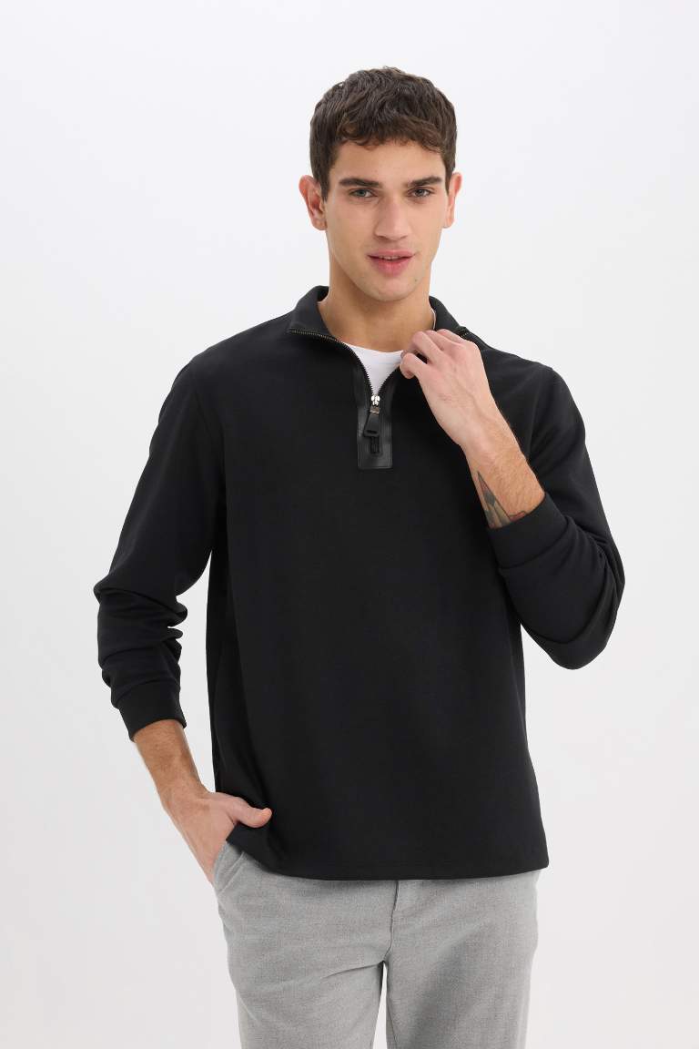 Regular Fit Long Sleeve Sweatshirt