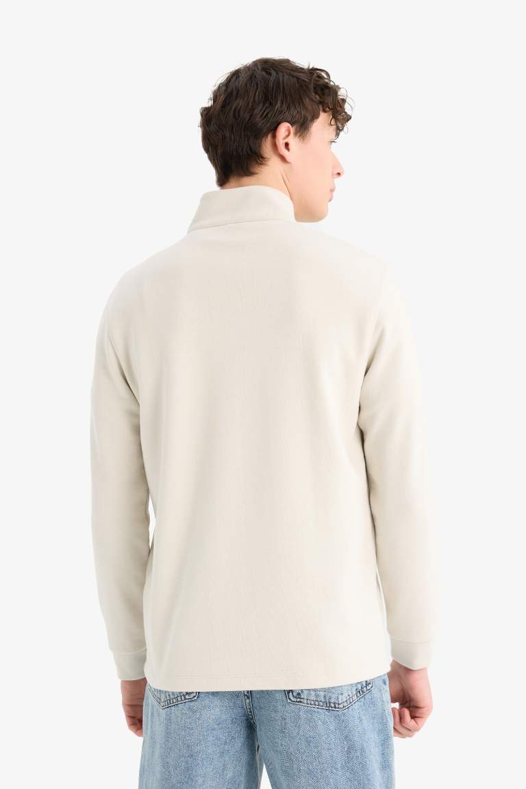 Regular Fit Long Sleeve Sweatshirt