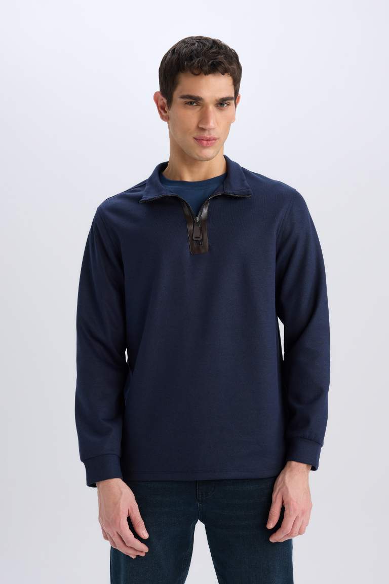 Regular Fit Long Sleeve Sweatshirt