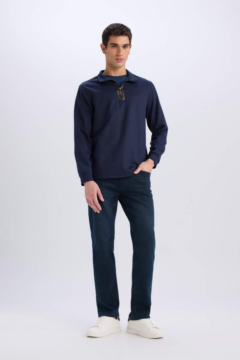 Regular Fit Long Sleeve Sweatshirt