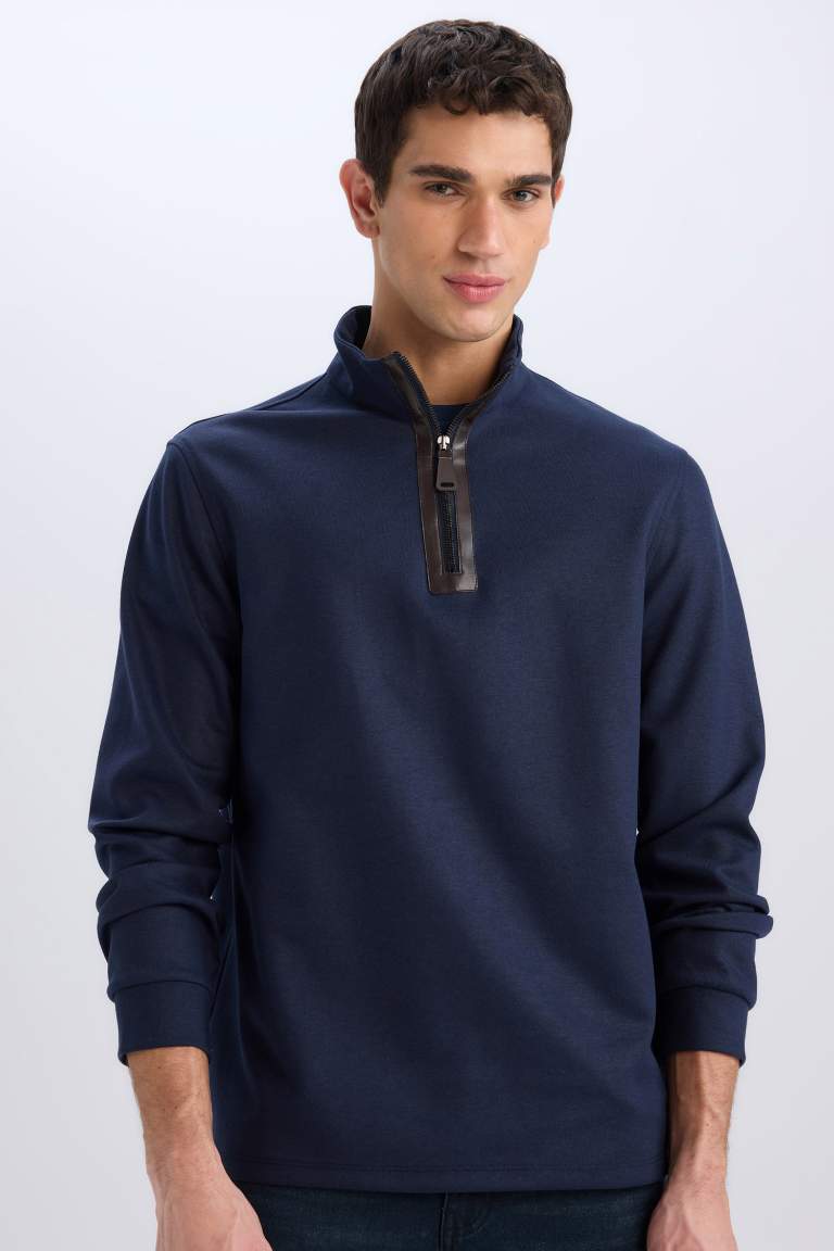 Regular Fit Long Sleeve Sweatshirt