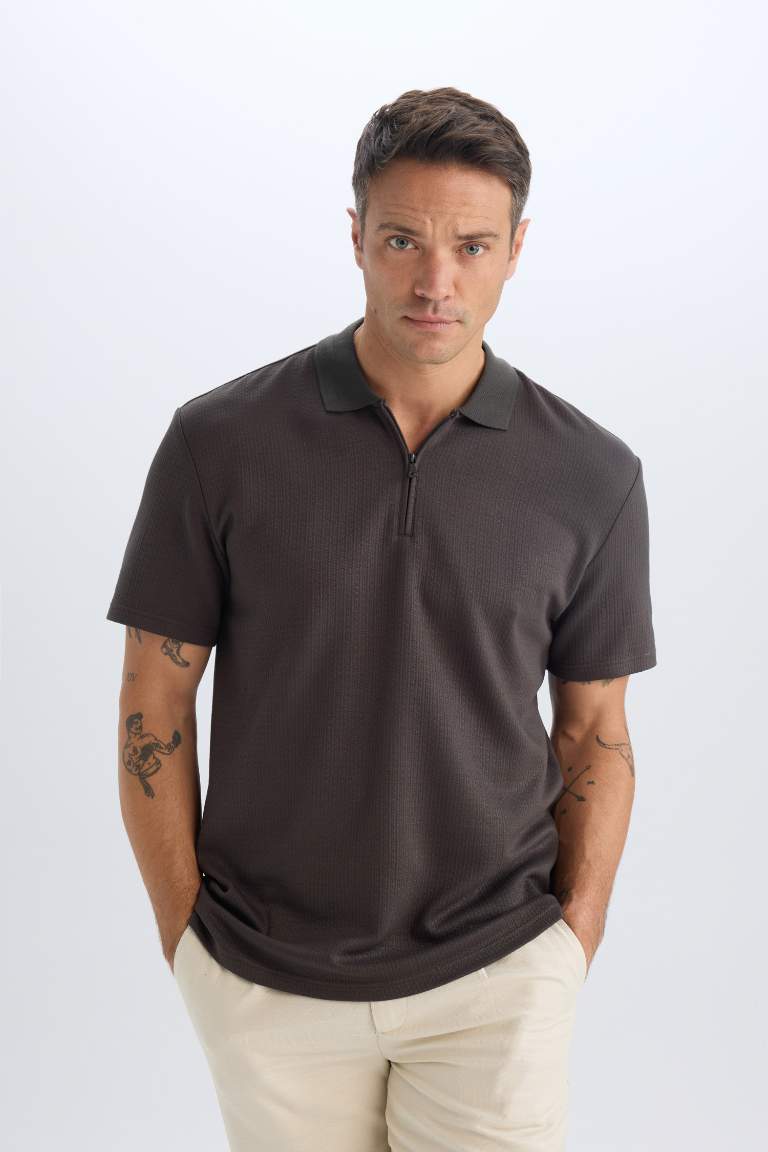 Regular Fit Short Sleeve Polo Shirt