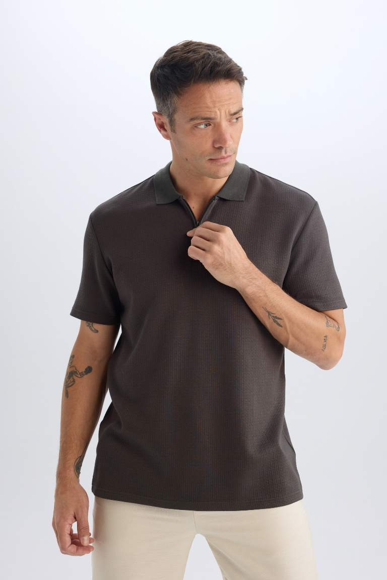 Regular Fit Short Sleeve Polo Shirt