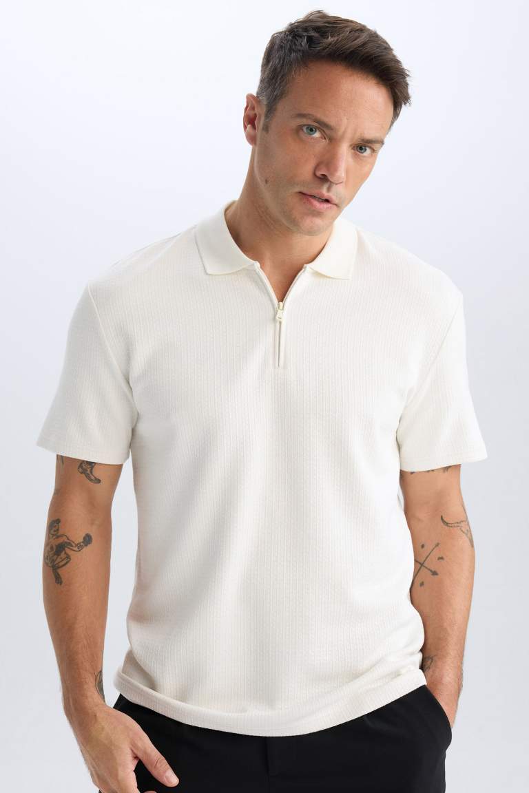 Regular Fit Short Sleeve Polo Shirt