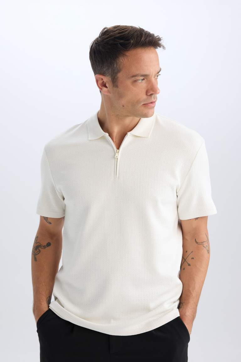 Regular Fit Short Sleeve Polo Shirt