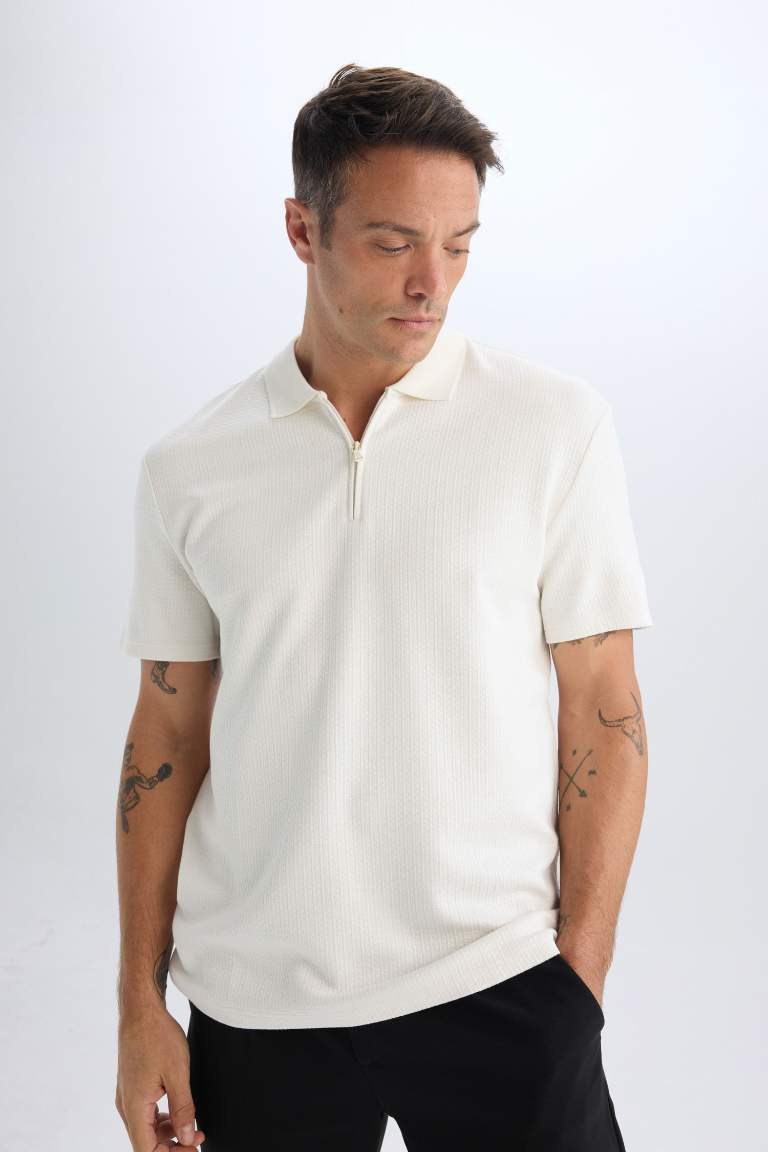 Regular Fit Short Sleeve Polo Shirt