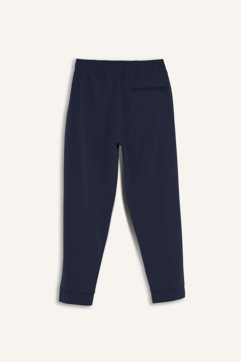 DeFactoFit Slim Fit Dar Kesim Standart Paça Sporcu Jogger Eşofman Altı
