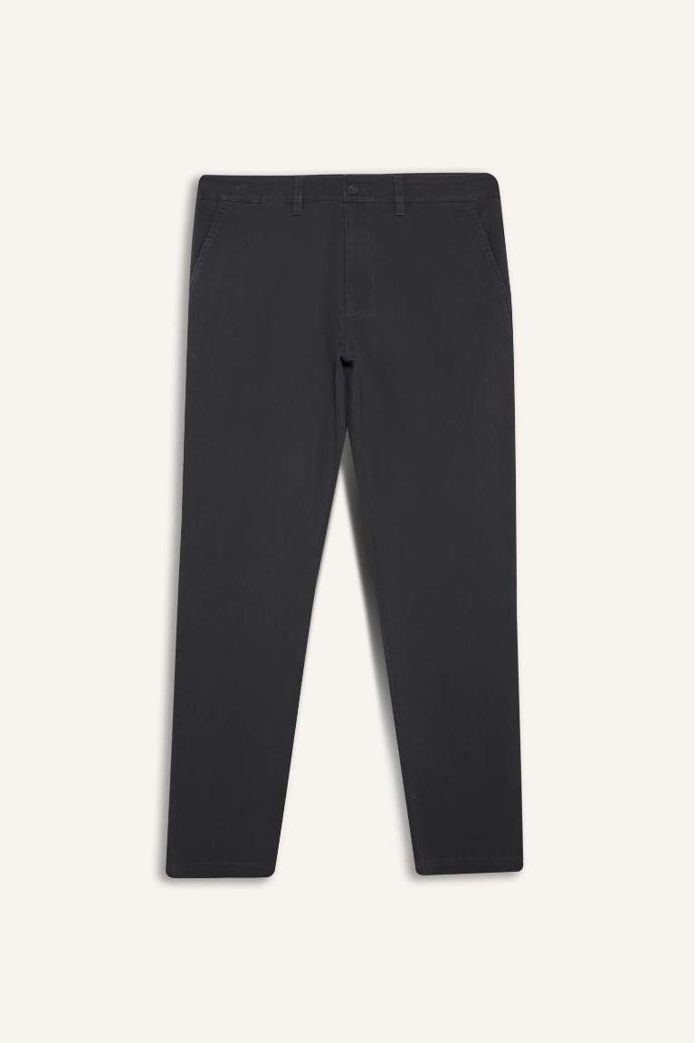 Regular Fit Straight Leg Chino Pants