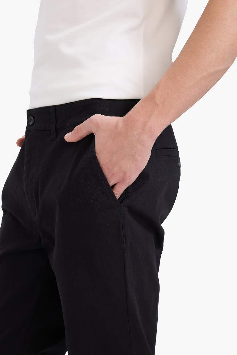 Regular Fit Normal Kesim Düz Paça Chino Pantolon