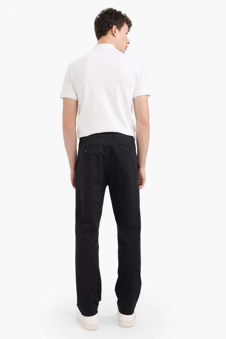 Regular Fit Normal Kesim Düz Paça Chino Pantolon