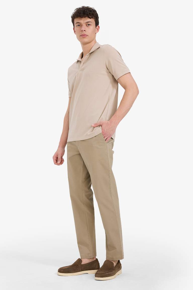 Regular Fit Normal Kesim Düz Paça Chino Pantolon