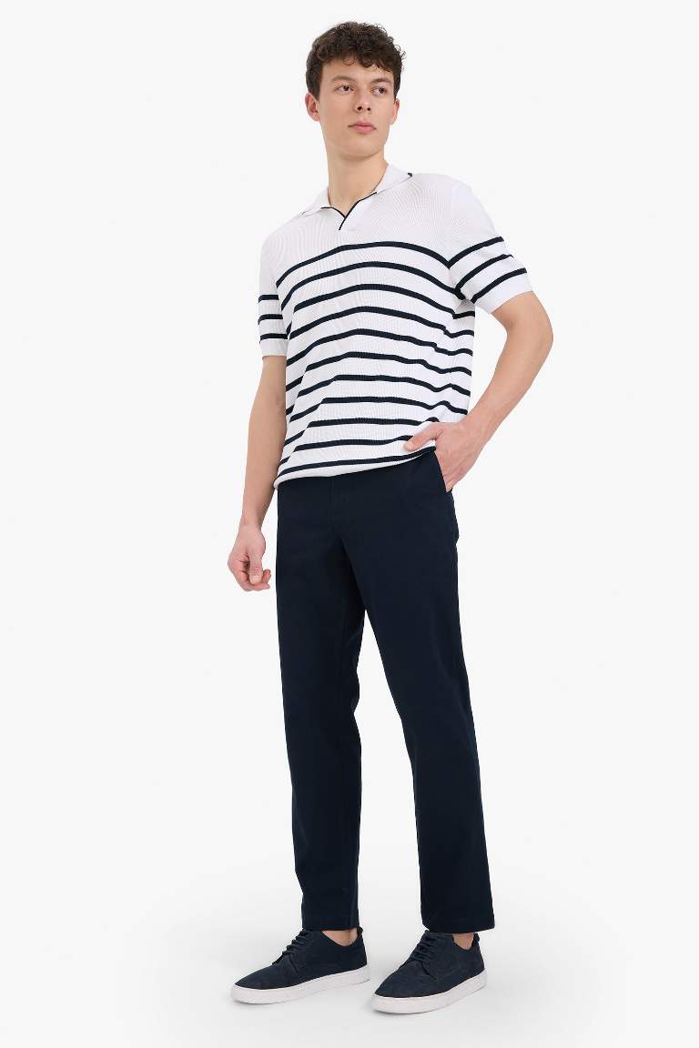 Regular Fit Normal Kesim Düz Paça Chino Pantolon