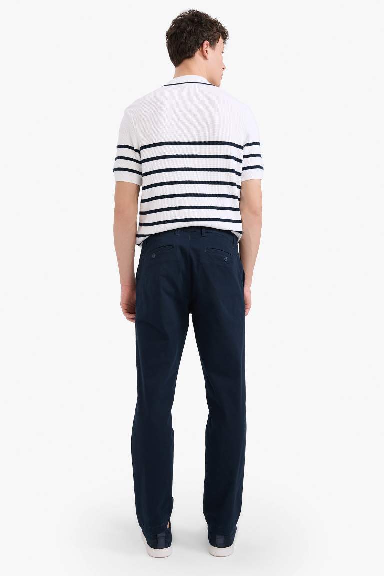 Regular Fit Normal Kesim Düz Paça Chino Pantolon