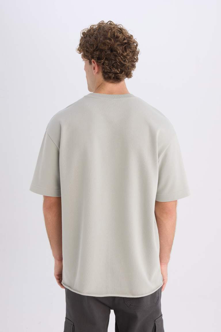 Boxy Fit Crew Neck T-Shirt