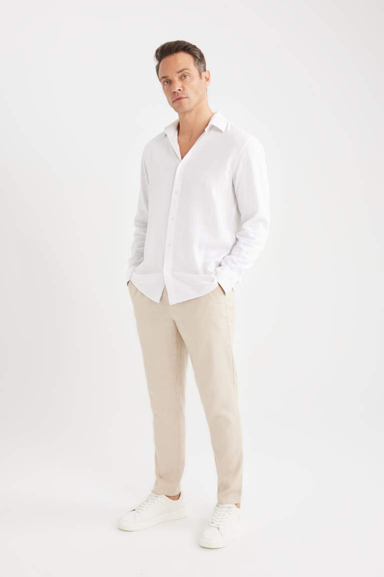 jogger linen Trousers