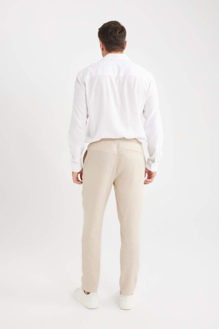 jogger linen Trousers