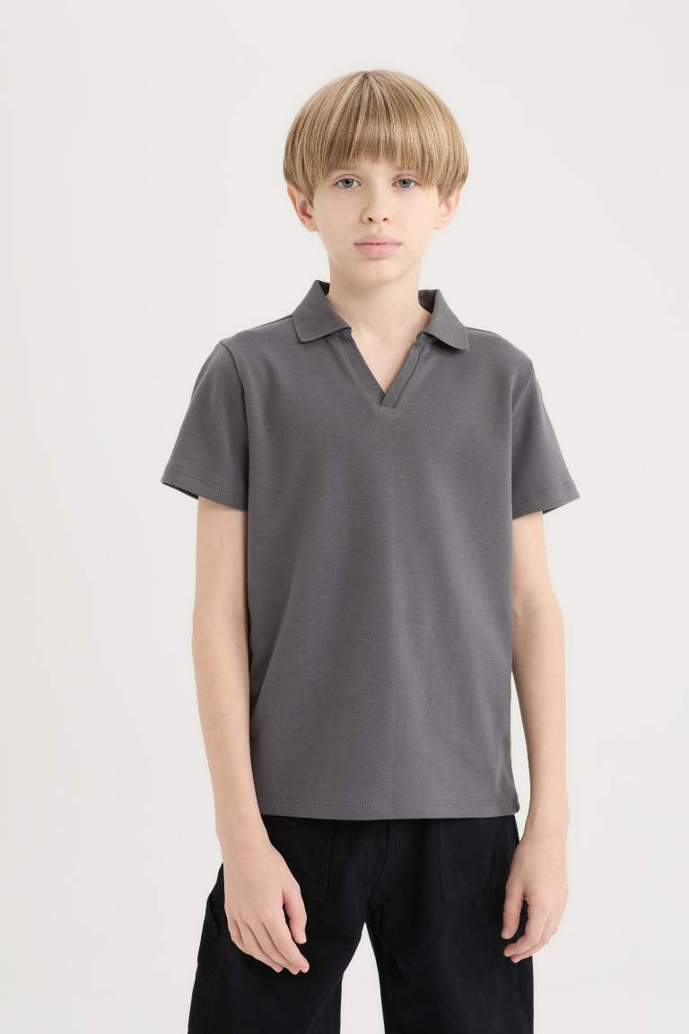 Boy Regular Fit Short Sleeve Polo Shirt