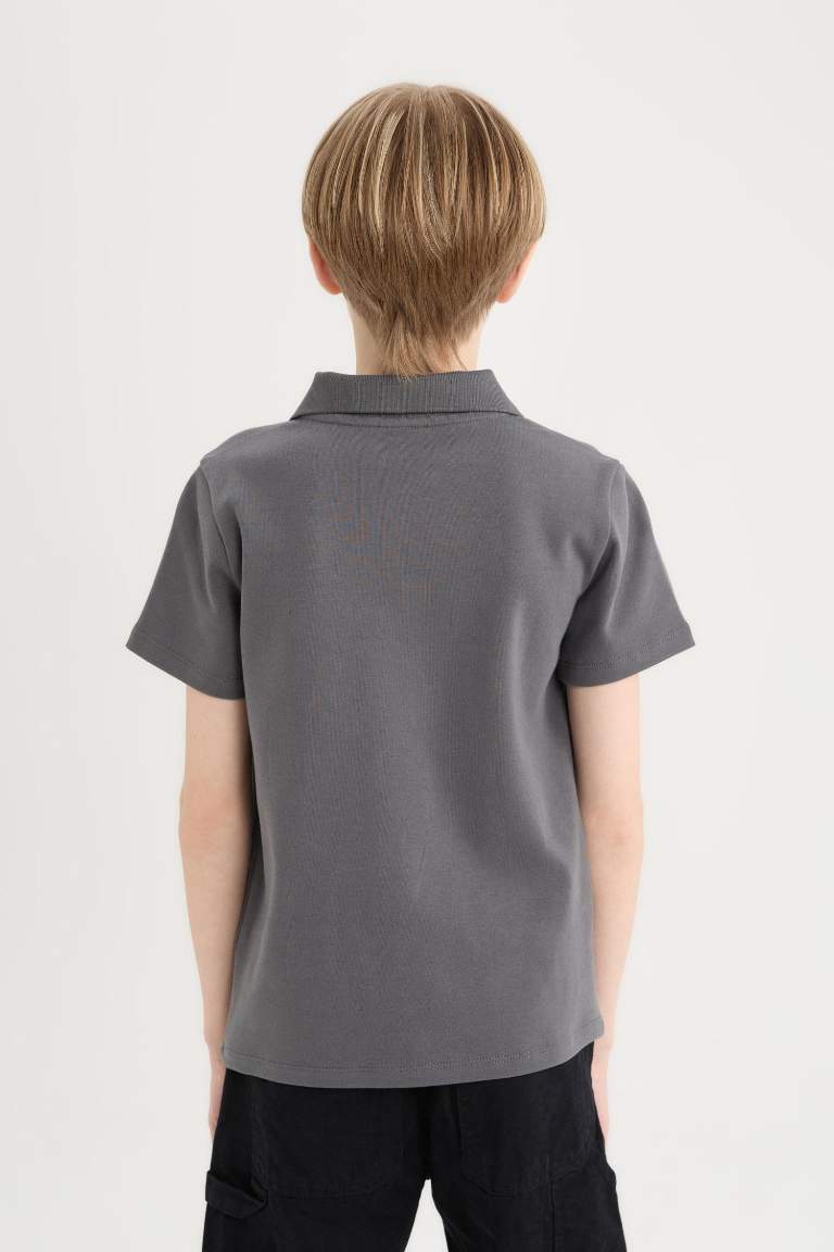 Boy Regular Fit Short Sleeve Polo Shirt