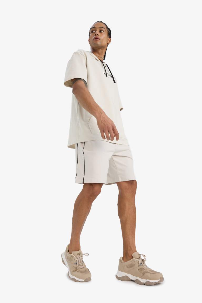 DeFactoFit Standart Fit Sporcu Kısa Paça Şort