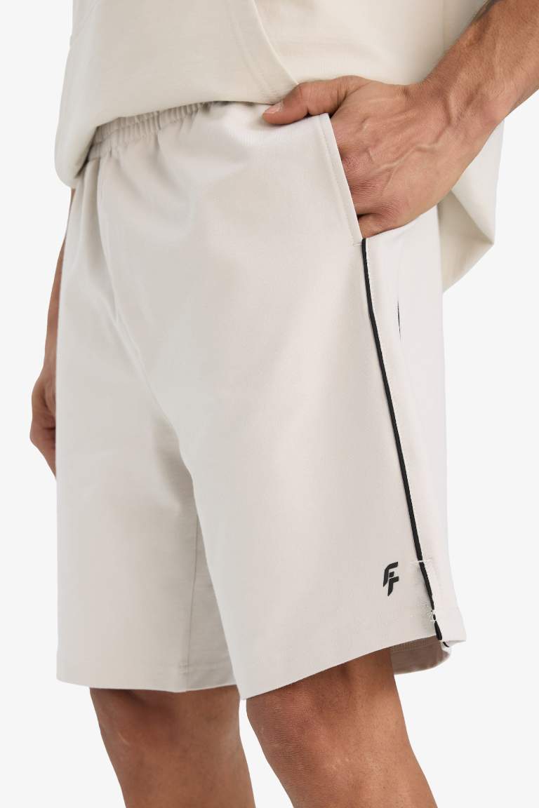 DeFactoFit Standart Fit Sporcu Kısa Paça Şort