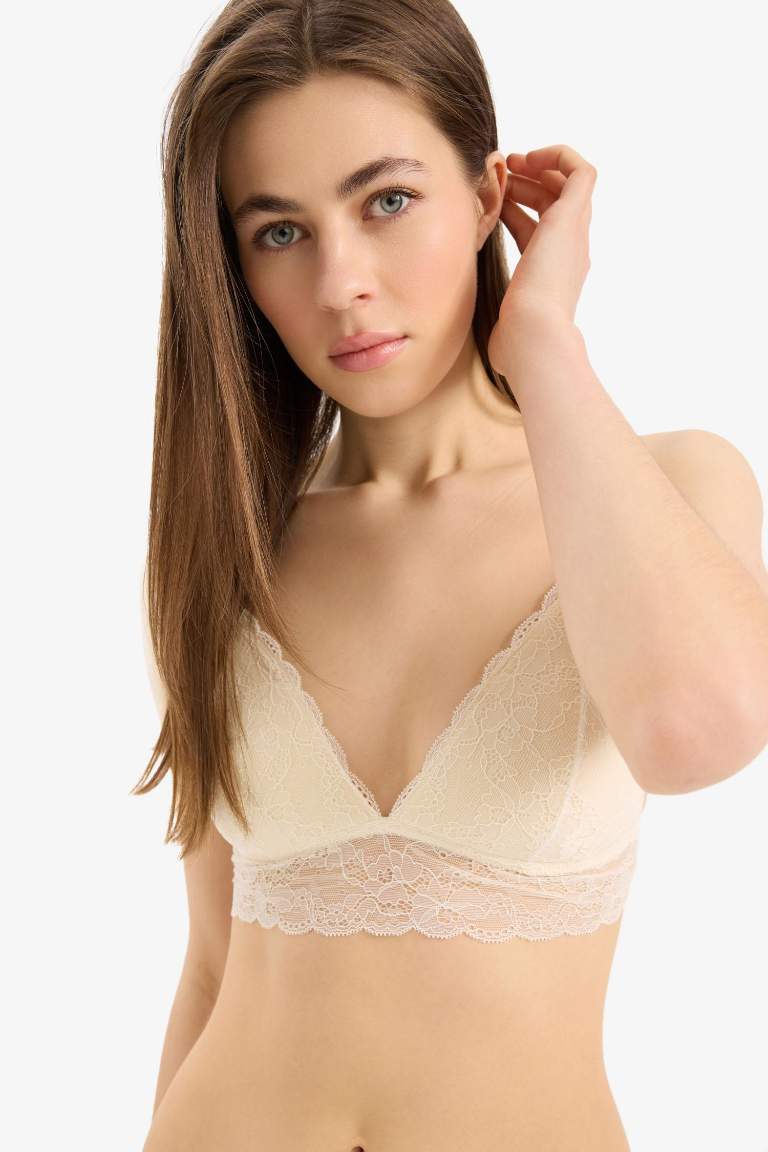 Pedli Dantelli Kaplı Bralet-Fall in Love