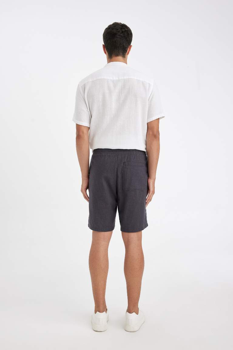 Relax Fit Cotton Bermuda