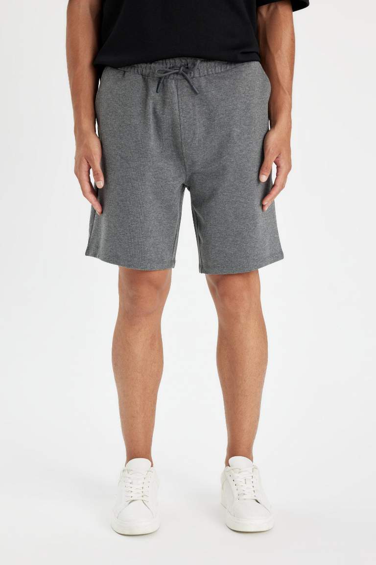 Regular Fit Bermuda Basic Shorts