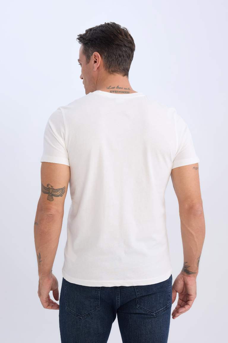 New Regular Fit V-Neck T-Shirt