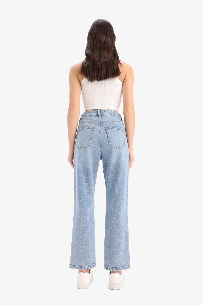 Mary Vintage Straight Fit High Waist Jeans