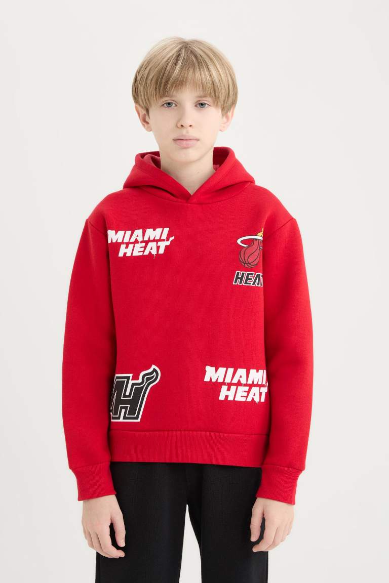 Boy NBA Miami Heat Hooded Sweatshirt