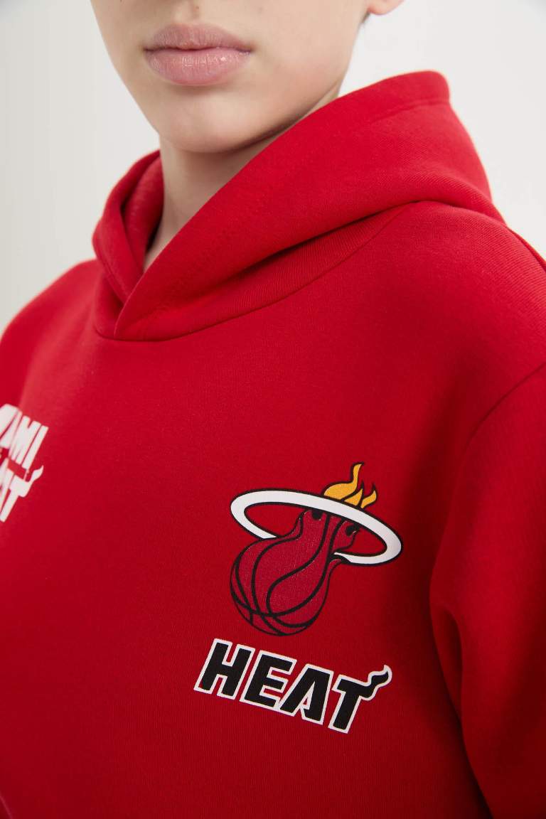 Boy NBA Miami Heat Hooded Sweatshirt