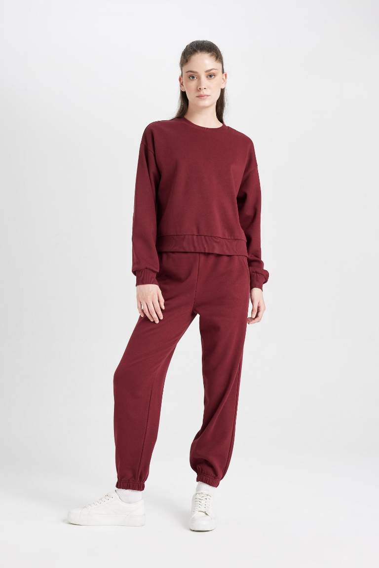 Regular Fit Normal Kalıp Basic İçi Kalın Polarlı Eşofman Takımı
