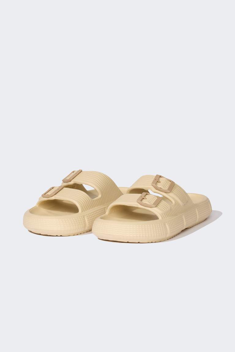 Man Flat Sole Eva Slippers