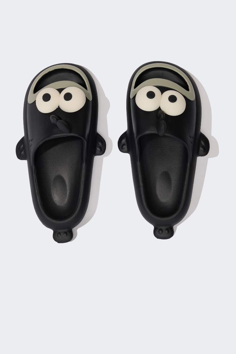 Man Flat Sole Eva Slippers