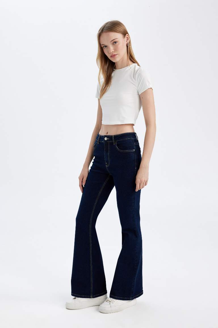 Mia High Waist Long Jeans